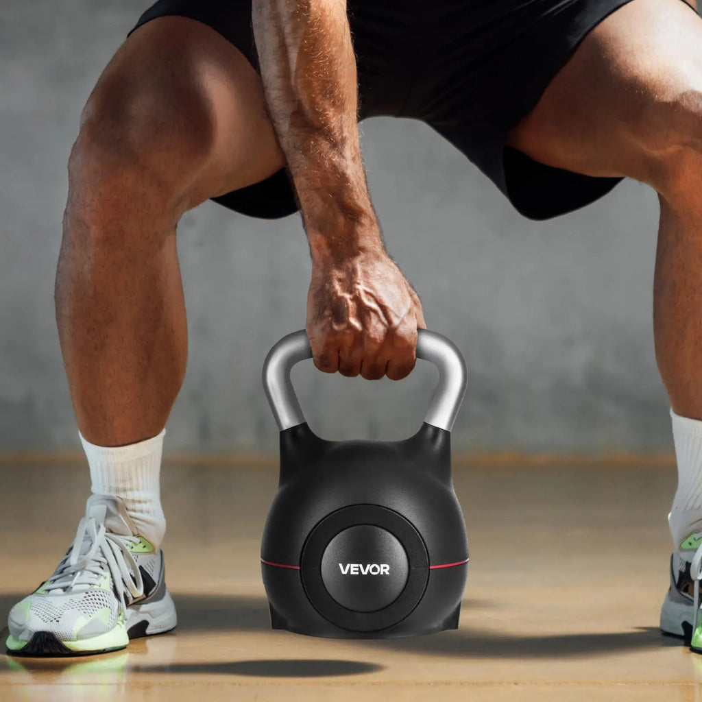 Transform Your Workout with the Vevor Adjustable Kettlebell - 7 Weight Levels for Ultimate Strength Training