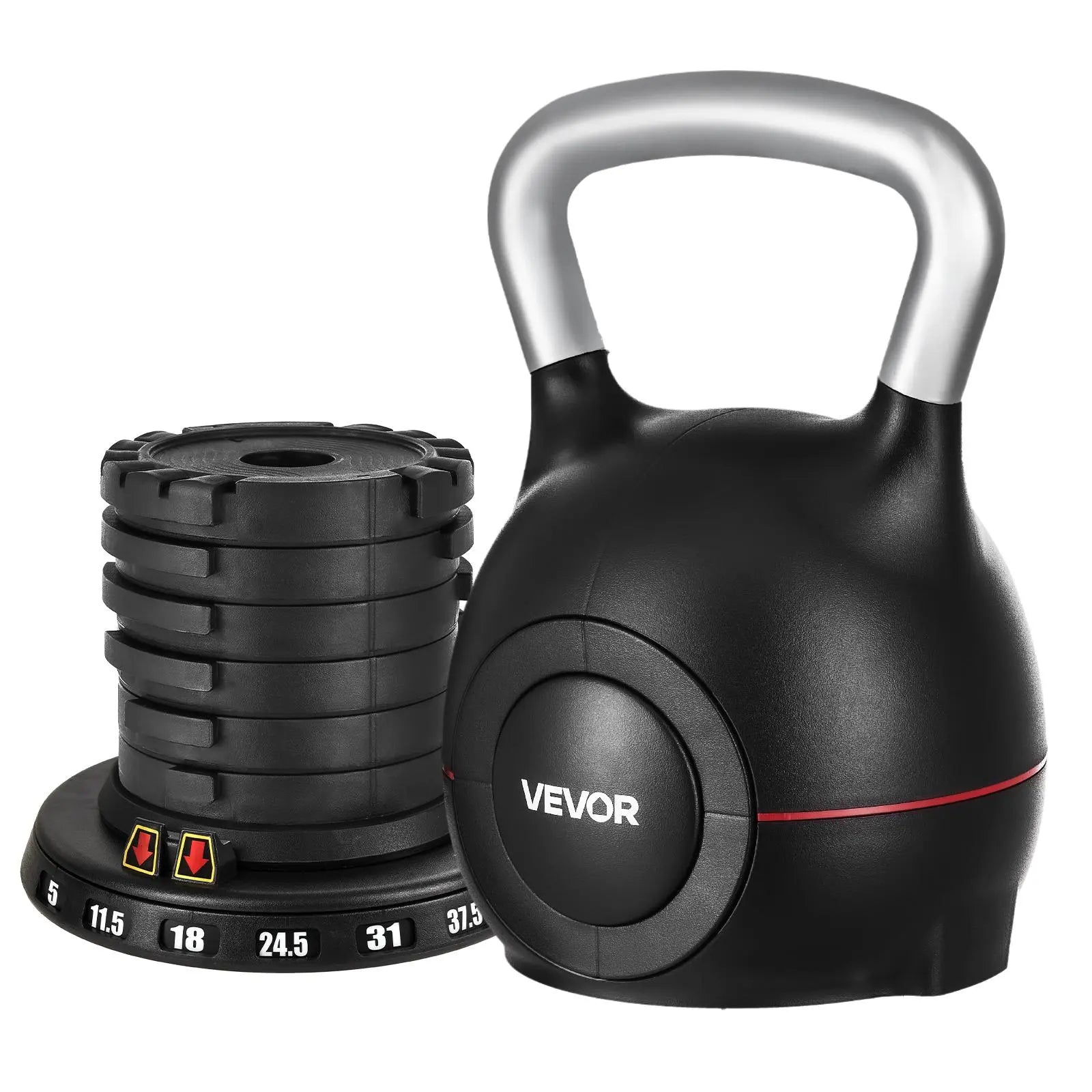 Transform Your Workout with the Vevor Adjustable Kettlebell - 7 Weight Levels for Ultimate Strength Training